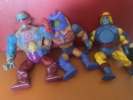 3x "Masters Of The Universe" Figuren (Roboto etc.), vintage)