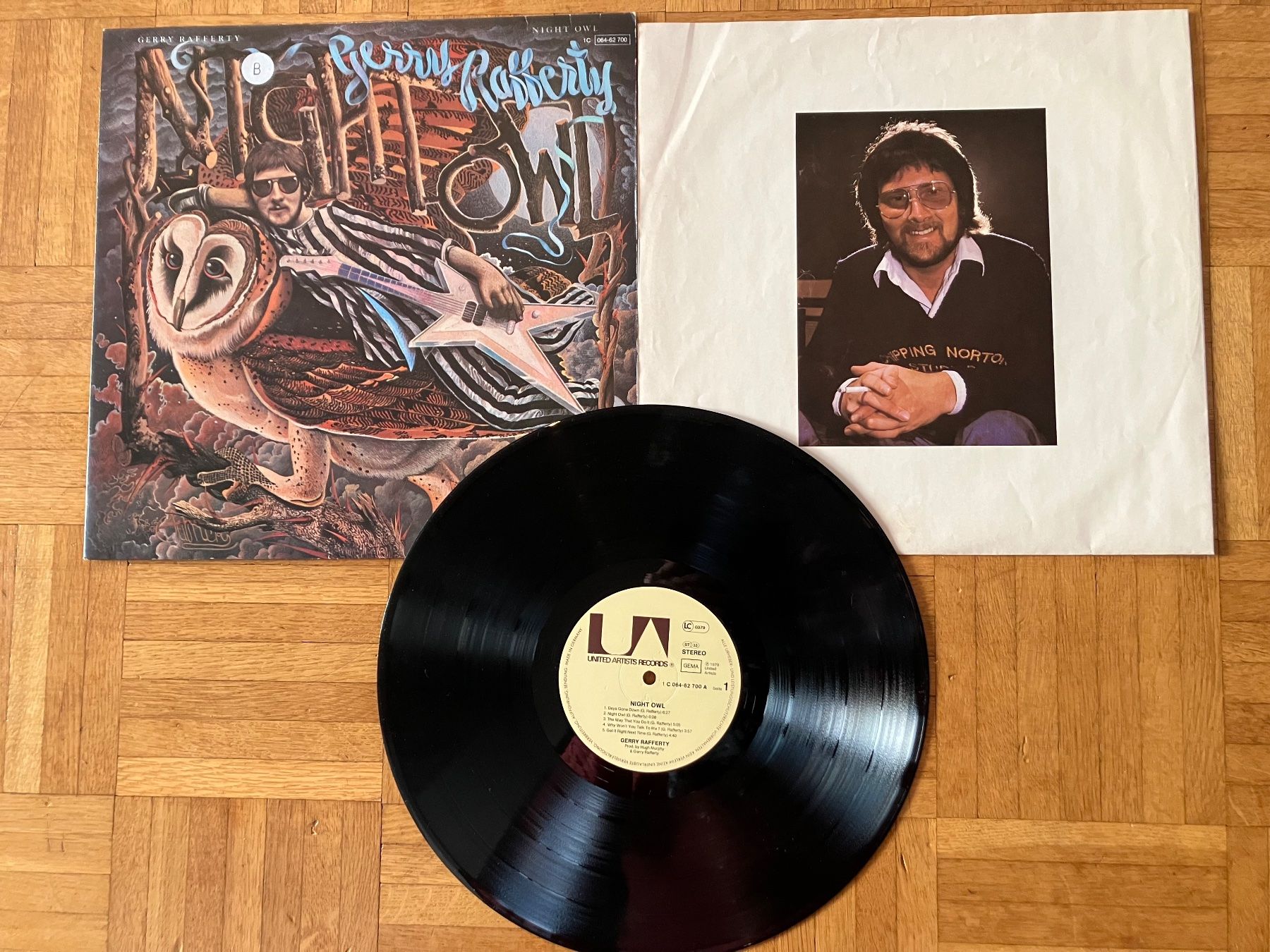 Dischi in vinile: LP.  Gerry Rafferty, Night owl, 1979 – Usato da winterthur venduto da Grami1