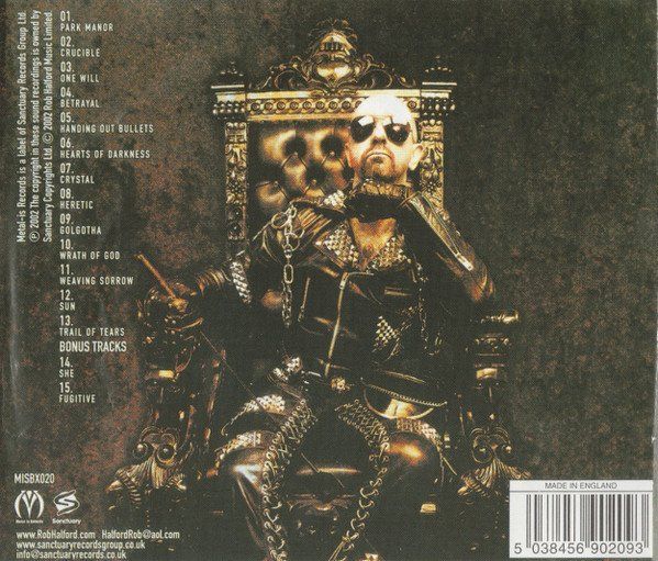 CD: CD Halford - Crucible (2002) – Usato da Möriken AG venduto da mineralia 1