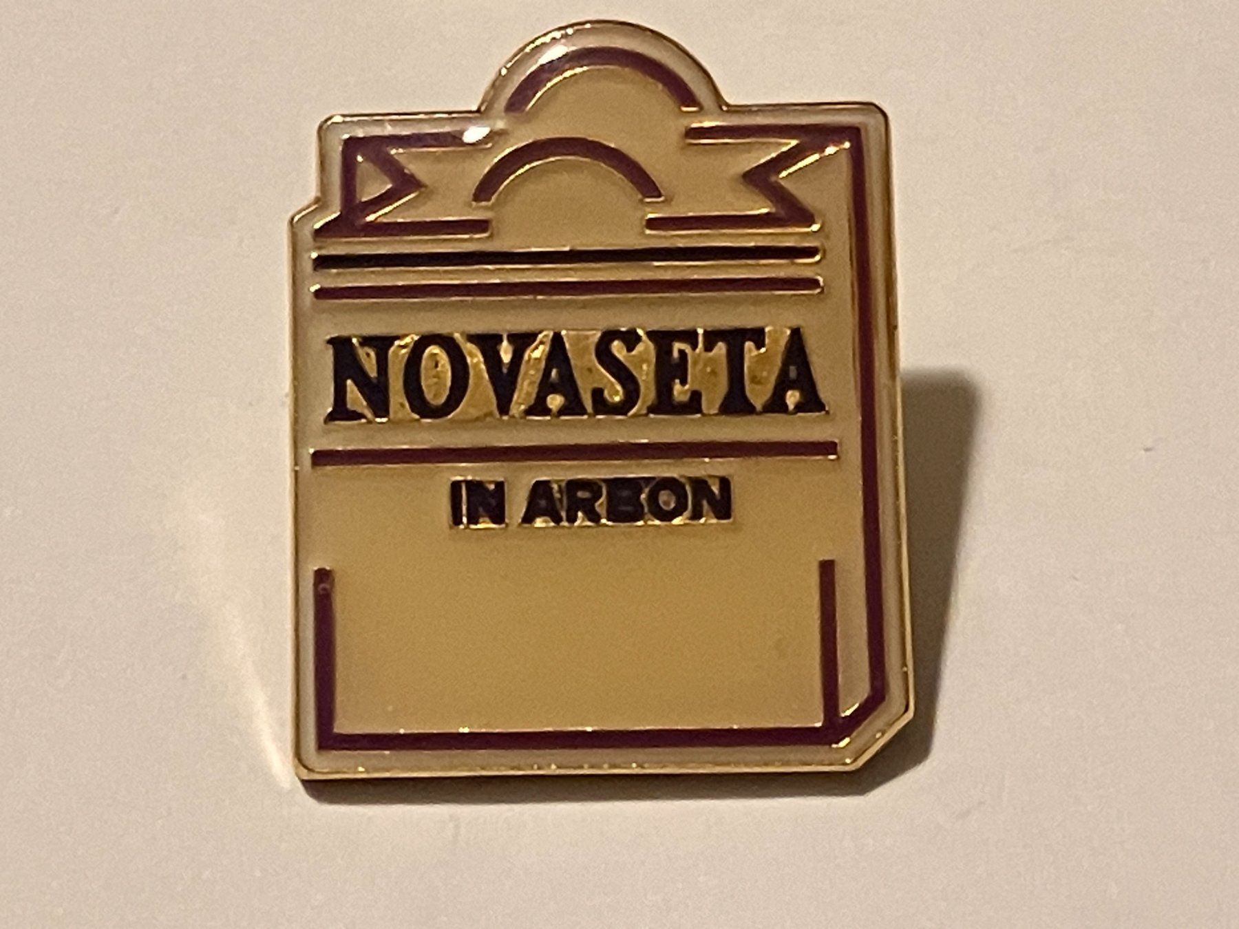 Placchette & Badge: 1 Pin Novoseta in Arbon – Usato da Basel venduto da djwwpp