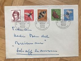 1955 PJ Couvert mit ganzem Satz. ET