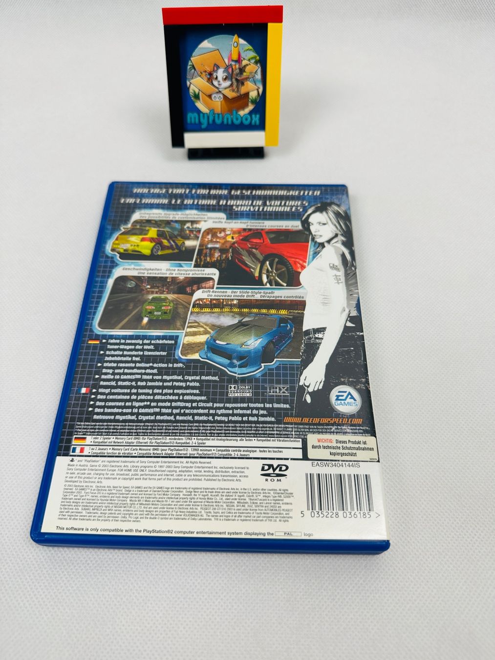 Giochi: Playstation 2 PS2 Need for Speed Underground CIB Multilingua – Usato da Kappel SO venduto da MyFunBox 1