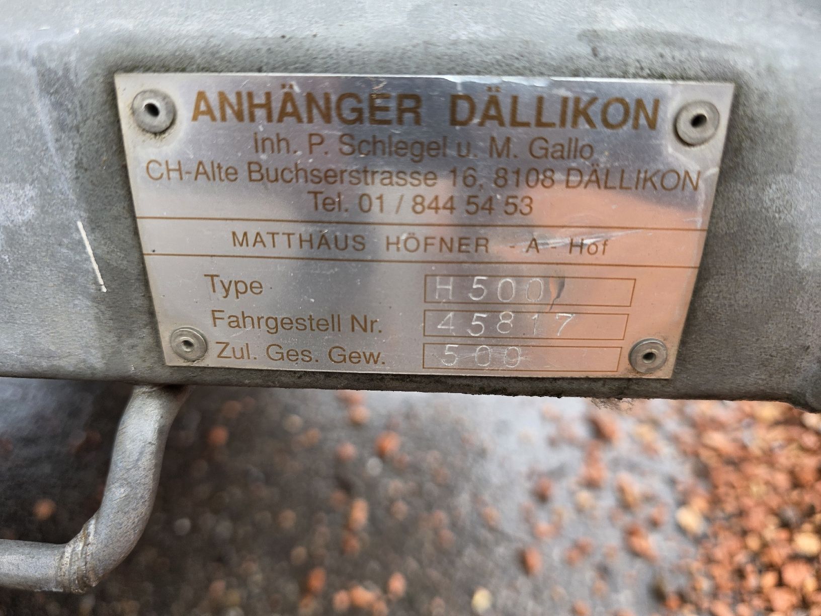 Remorques: Anhänger – D'occasion à Baar par alf_682d 4