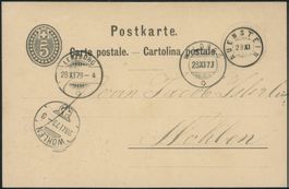 AG Auenstein - Zwergstempel - Wildegg - Karte - > Wohlen AG