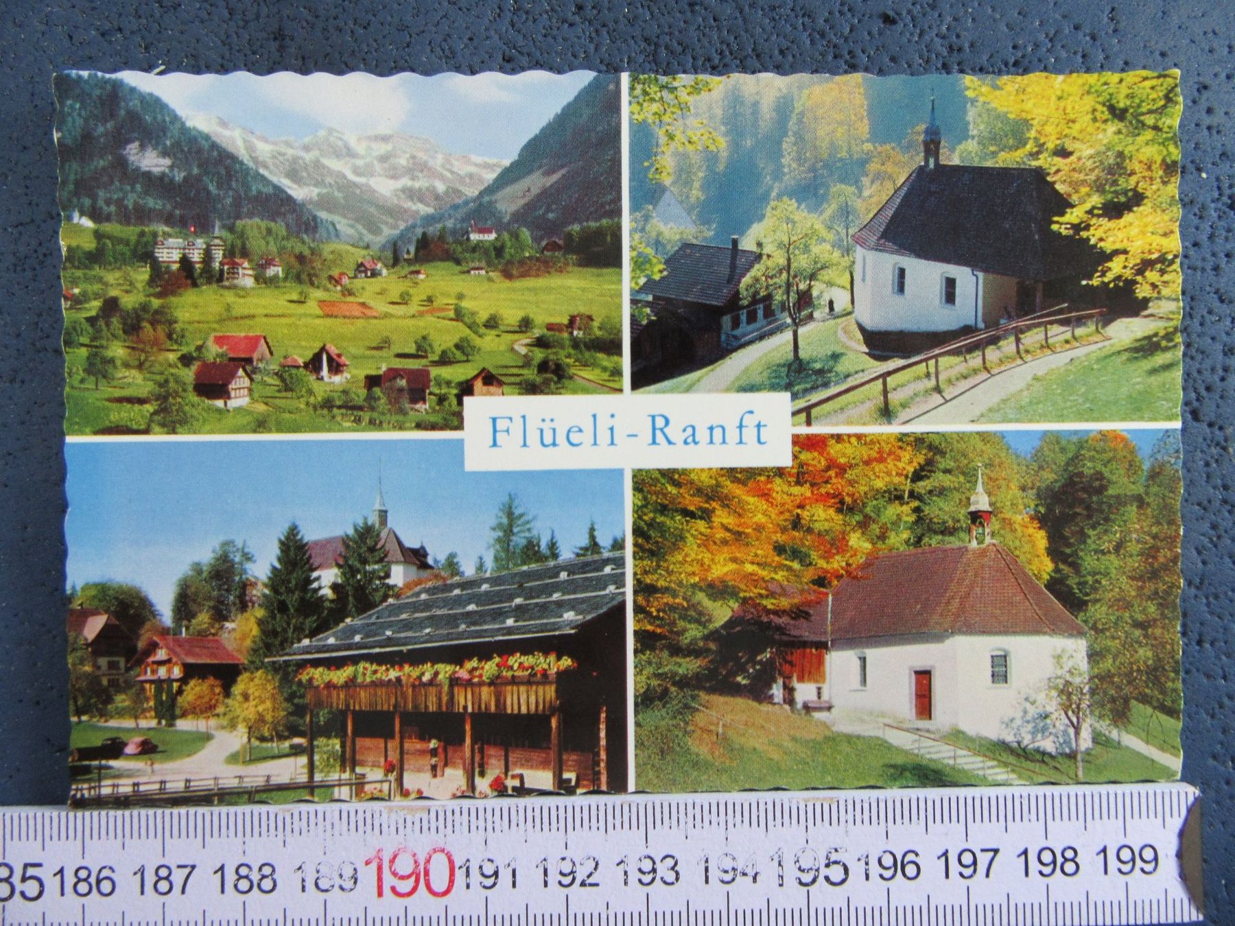 Ansichtskarten: FLÜELI - RANFT AK ONW – Gebraucht aus Ettingen von Hausi4711