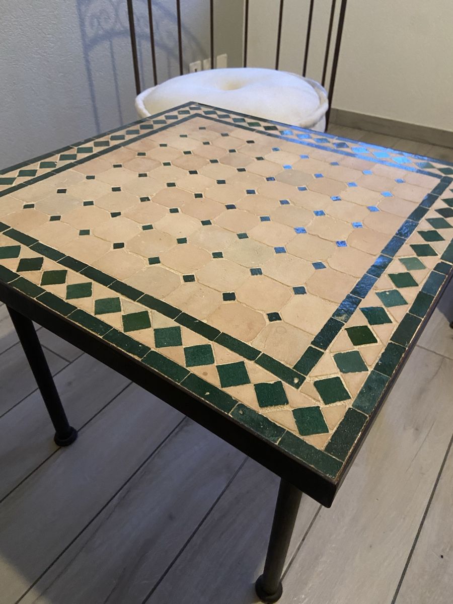 Divani: Salon marocain artisanal, fer forgé – Usato da Tramelan venduto da oceane64 4