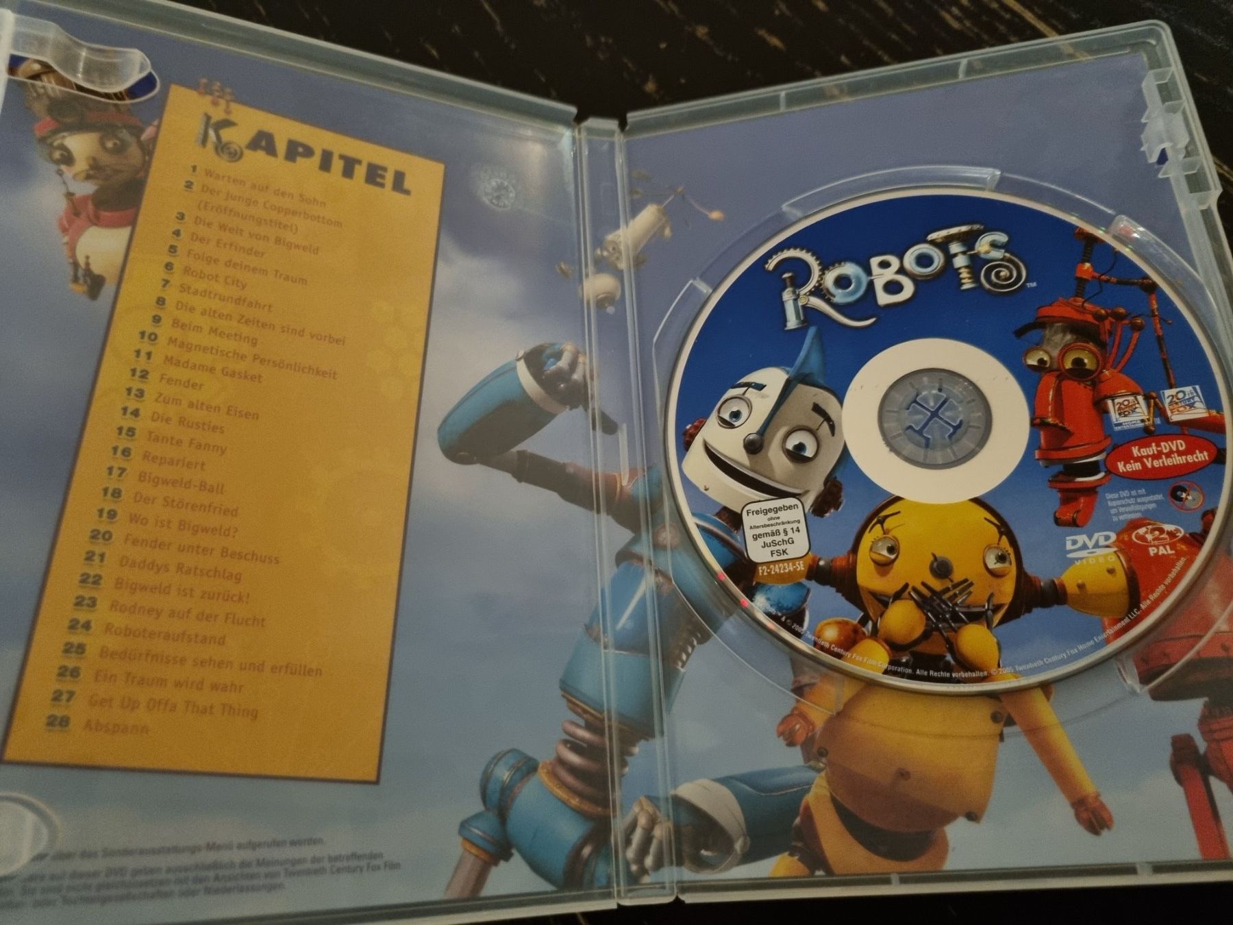 Tous les DVDs: DVD Film Robots – D'occasion à Kaiseraugst par muggel27 2