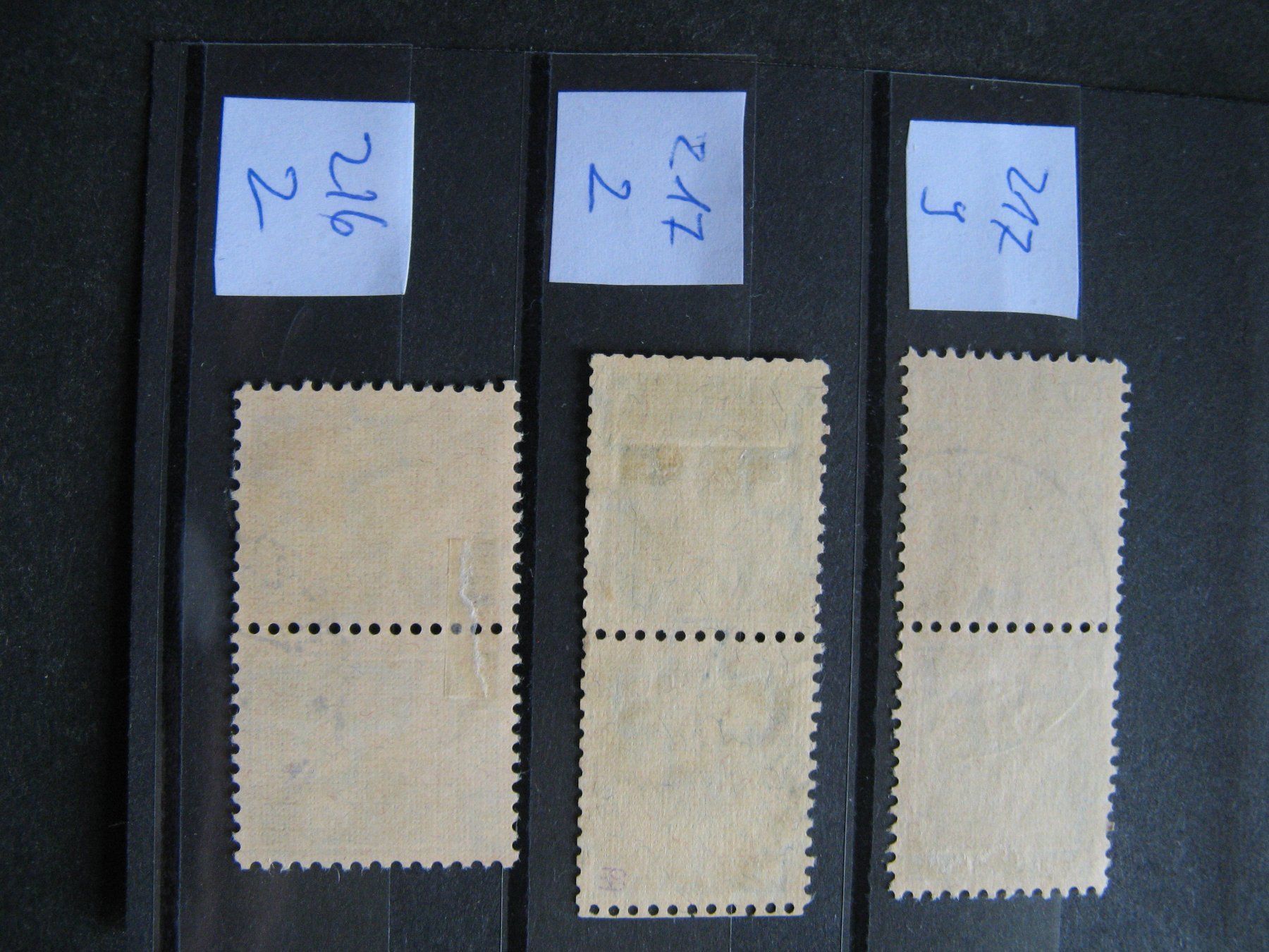 Alle Briefmarken: Zusammendrucke, Lot gestempelt – Gebraucht aus Frauenfeld von Interessent1 1