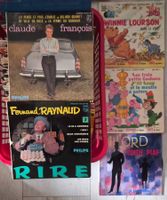 Lot d'environ 90 disques 45 tours- Chanson francaise