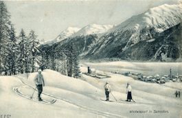 Samaden  GR   -   Skisport       um 1 9 0 9