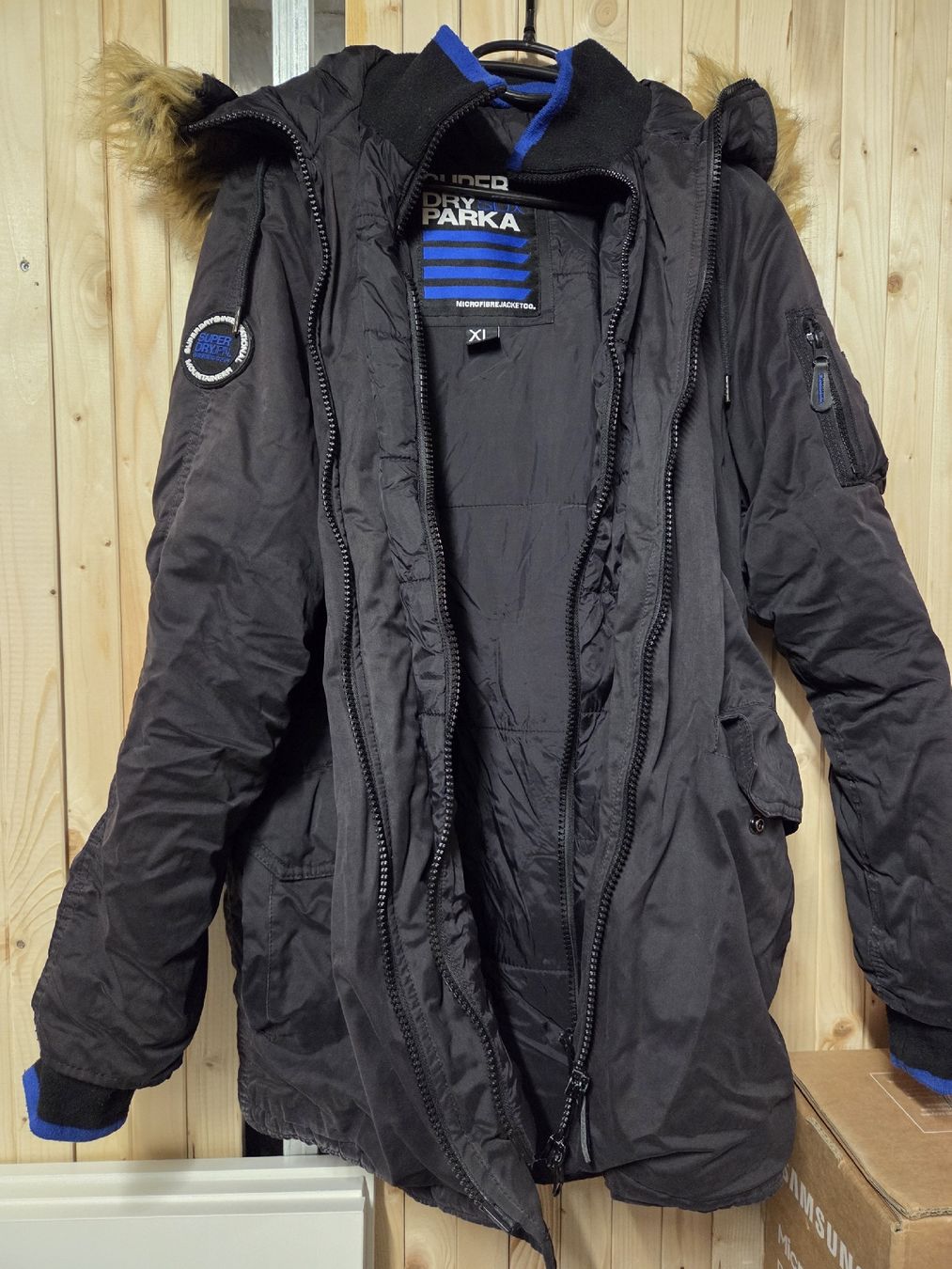 Superdry Giacche: Supedry Männer Winterjacke XL – Usato da Untervaz venduto da lara061