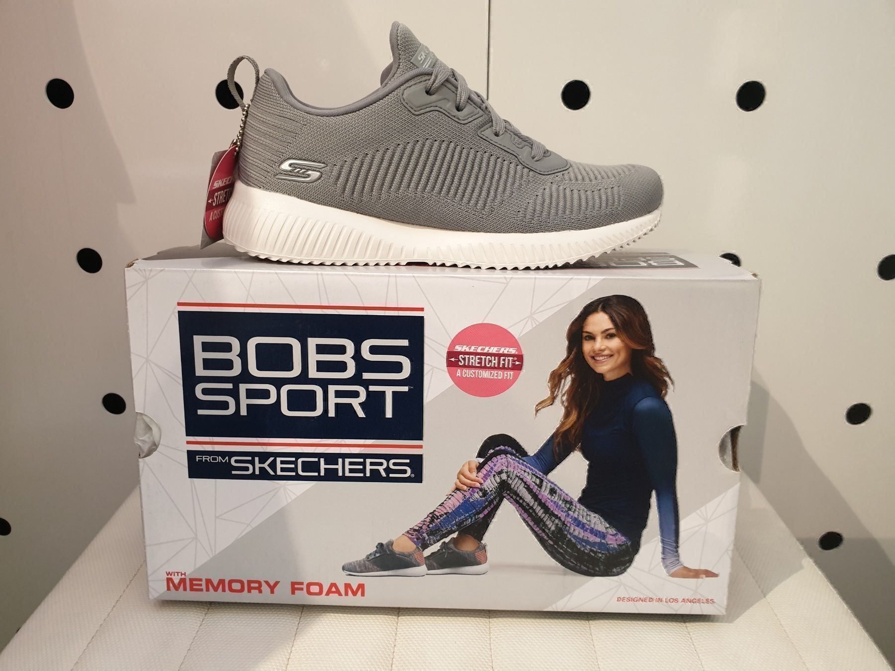 Skechers Scarpe da donna: SKECHERS BOBS SPORT GREY    Gr. 40 / 27cm – Nuovo e nell'imballaggio originale da Zürich venduto da LIQUIDATOR.CP