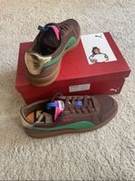 Puma Sneaker Rothaus, Grösse 42.5, braun-grün-gold, neu