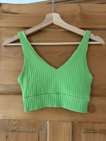 grünes Sommer Top von Amisu, Grösse S