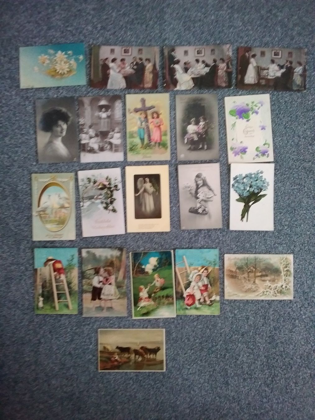 Cartoline postali: Sammlung Kitschkarten 100 Stück – Usato da Appenzell venduto da lama19 1