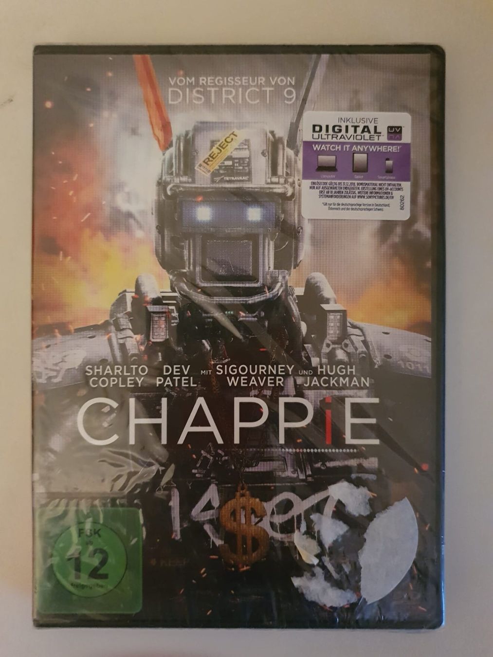 Tutti i DVDs: CHAPPIE - NEUWERTIG – Nuovo e nell'imballaggio originale da Zollikofen venduto da wir_verkaufen
