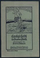 Lustigi Liedli für Buebe u Meitli.  BÜHLMANN, Friedrich 1921