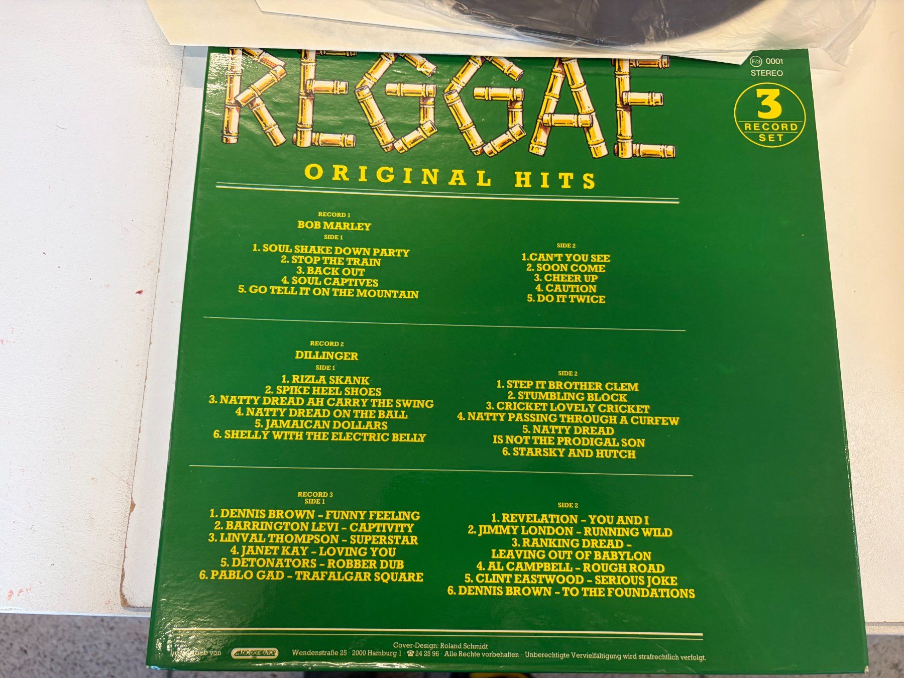 Dischi in vinile: 3 Langspielplatten REGGAE Bob Marley-Dillinger-Pablo Gad – Usato da Fislisbach venduto da Zicke1958 1