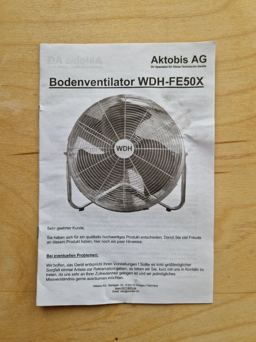 Ventilatoren: Ventilator Boden – Gebraucht aus Zürich von roesli_brunner 3