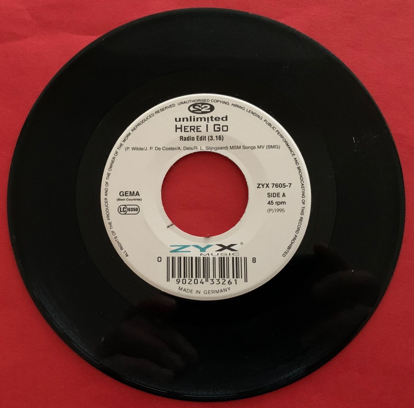 Dischi in vinile: 2 Unlimitet / Here I Go – Usato da Spiez venduto da martin-7973 2