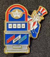 S866 - Pin Oncle Sam USA Einarmiger Bandit Spielautomat