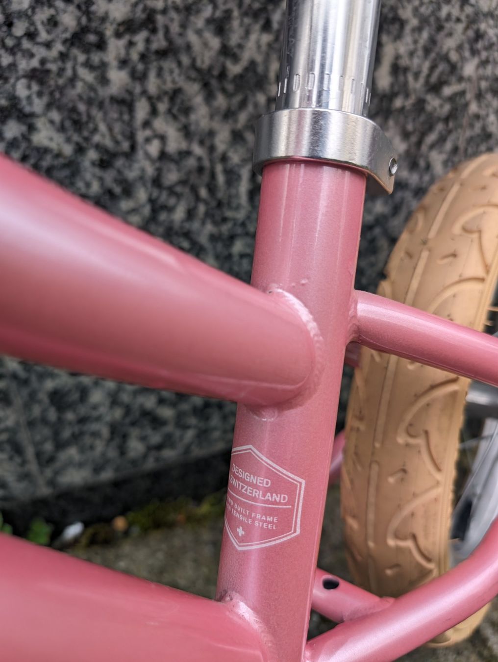 Siech Fahrzeuge für Kinder: Draisienne Siech Cycles 12" rose – Gebraucht aus Lausanne von Salafred 5