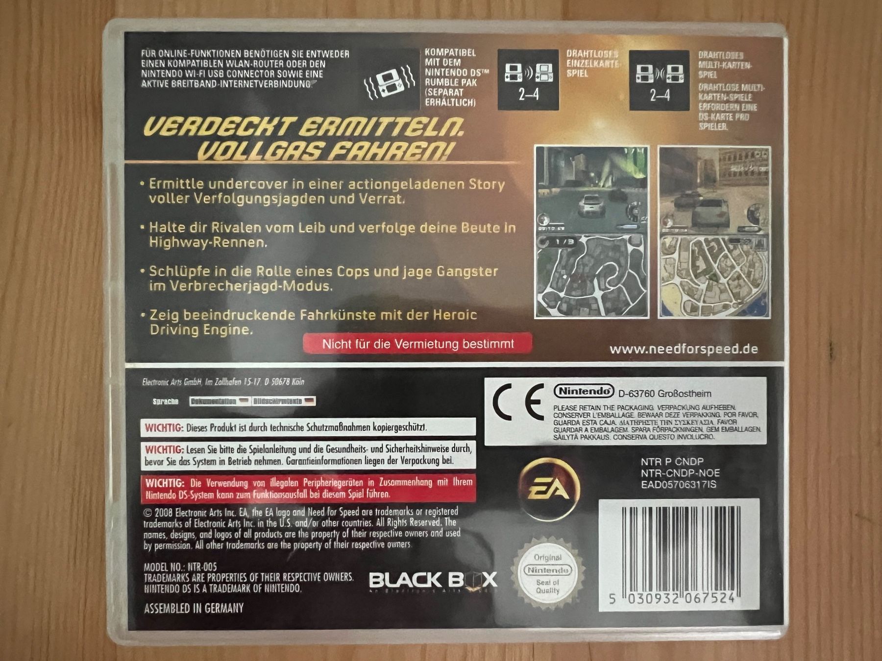 Nintendo Giochi: DS NEED FOR SPEED Undercover – Usato da st.gallen venduto da SoCre75 2