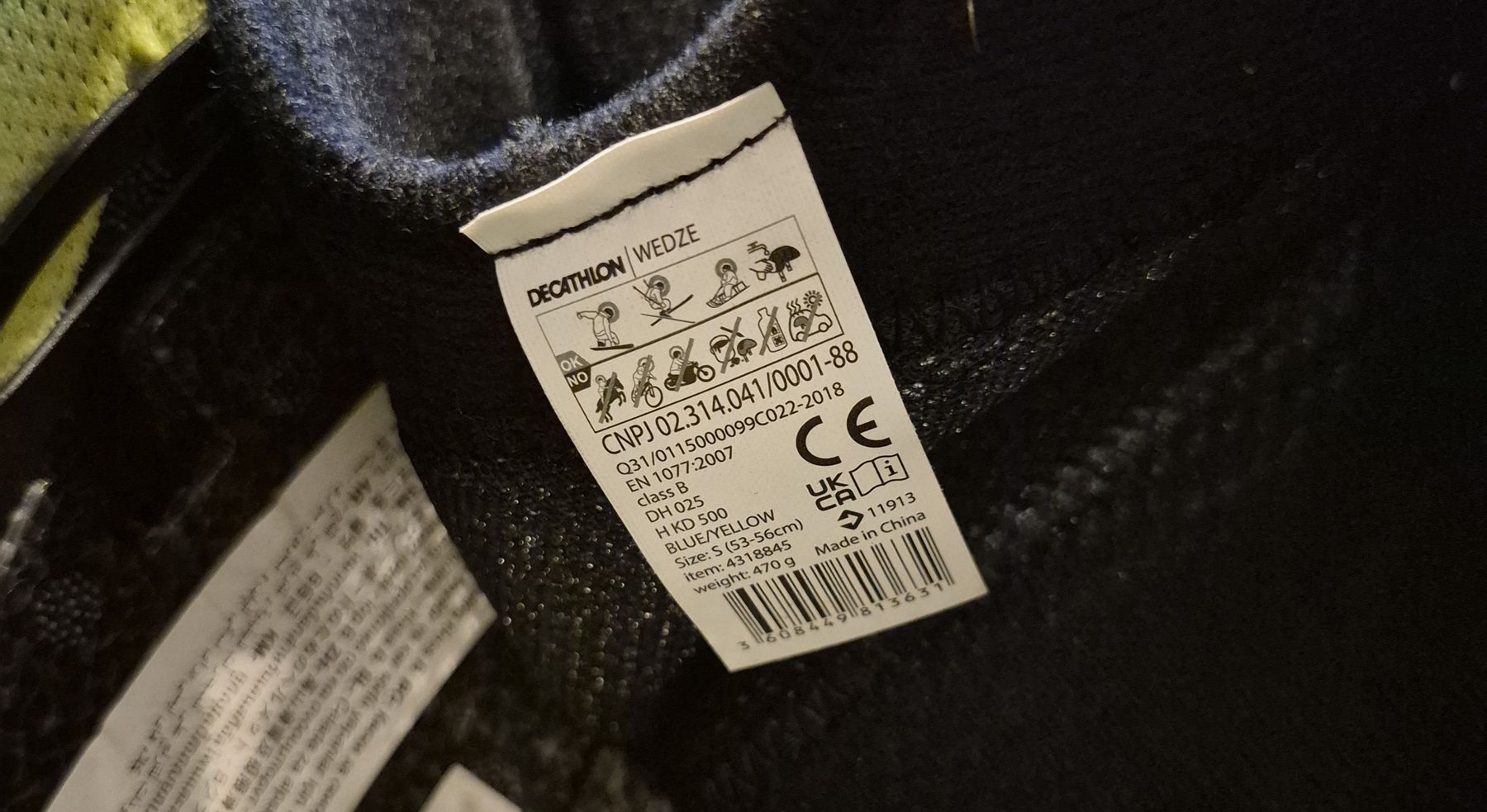 Decathlon Casques: Skihelm Kind Wedze – D'occasion à Grüningen par mel_9ffx 3