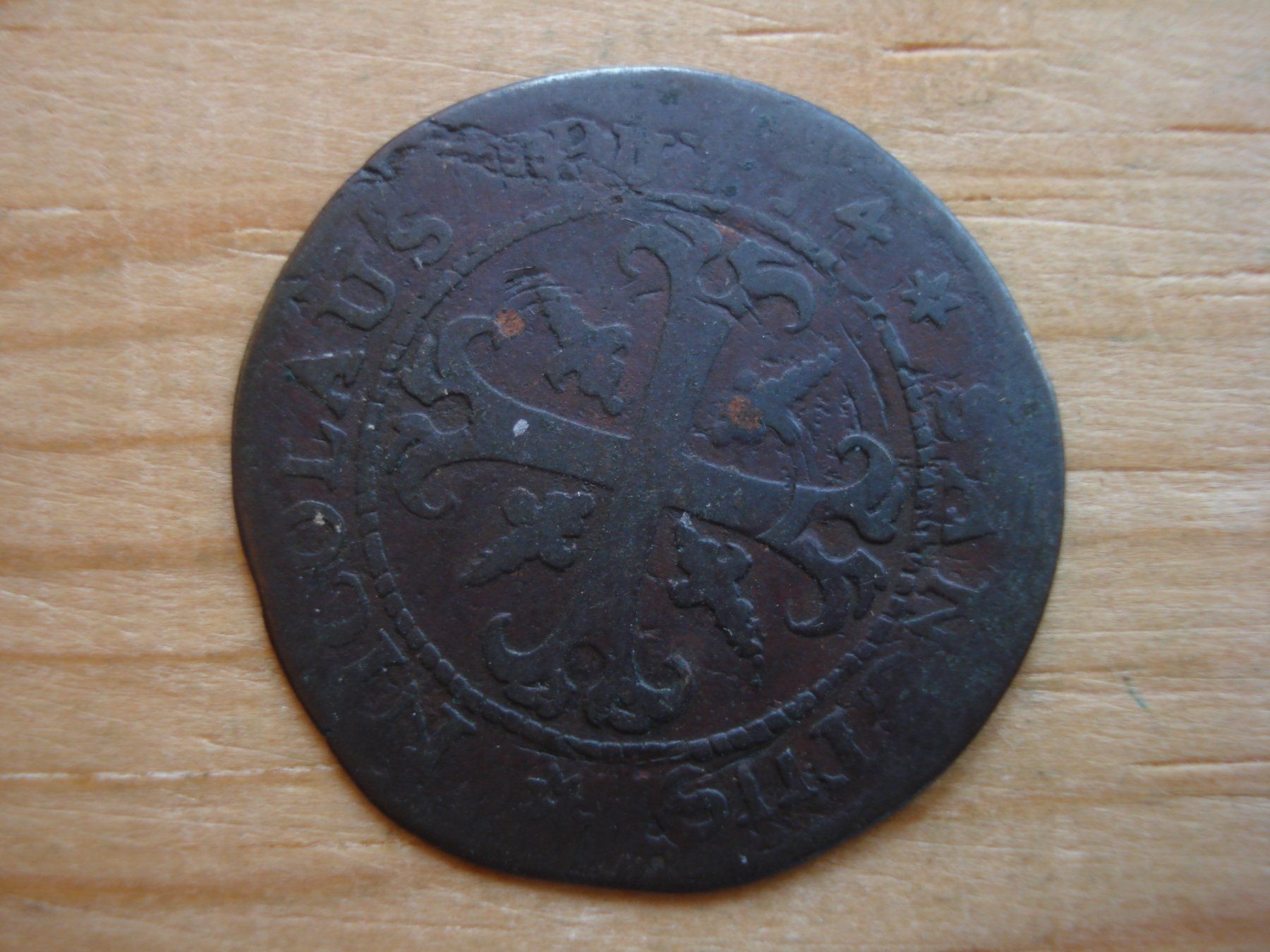 Tutti le monete: (P2) Freiburg Halbbatzen 1714 – Usato da Erlach venduto da Net-Coins 1