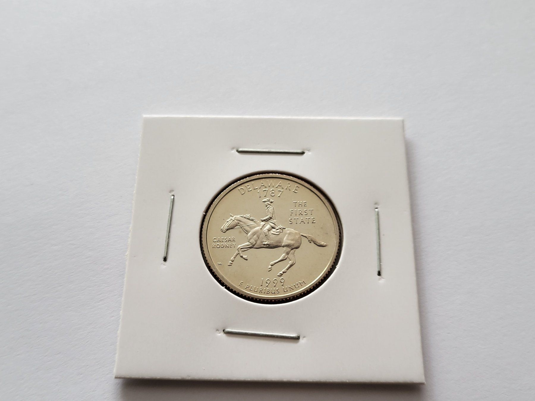 Tutti le monete: Quarter Delaware 1999 S Proof – Nuovo (secondo la descrizione) da Pravidondaz venduto da LVtik 1