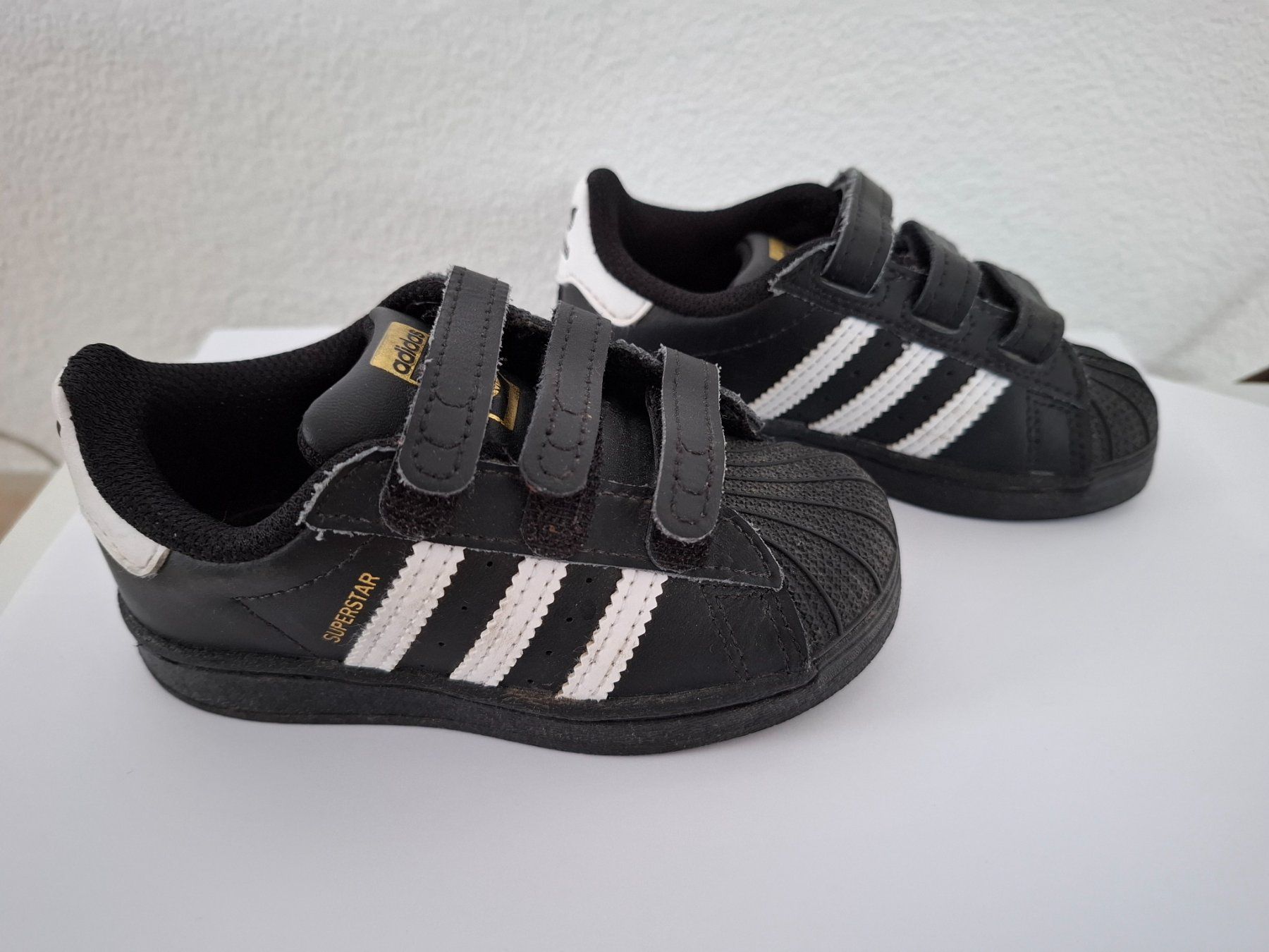 Adidas Scarpe da uomo: Adidas, Superstar, Sneaker, schwarz, Gr. 23 – Usato da Dornach venduto da shoe-lina