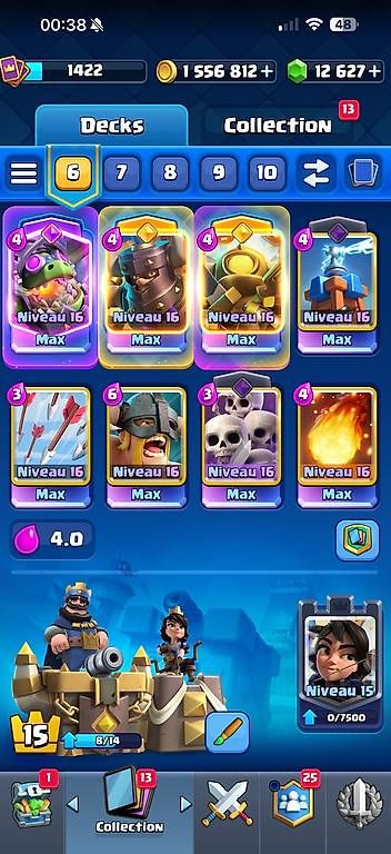 Figurines: Compte clash royale  – D'occasion à Randogne par qga_jb9r 2