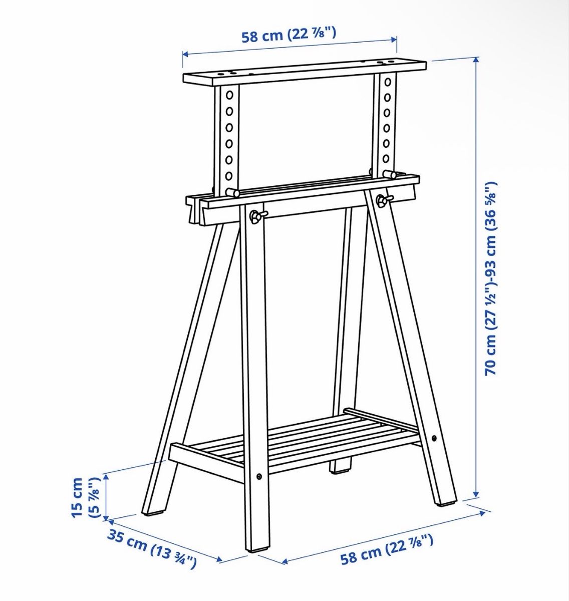 Ikea Sonstiges Mobiliar: MITTBACK IKEA Tischbock Neu – Neu (gemäss Beschreibung) aus Kreuzlingen von fab_9x8z 1