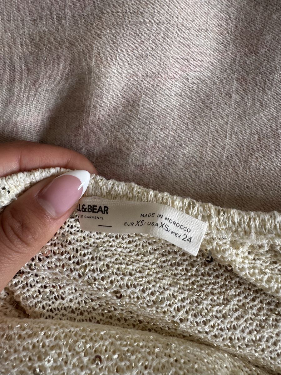 Pull&Bear Robes: Pull & Bear glittery beach dress – Neuf (Voir description) à Aigle par 029_mbn 3