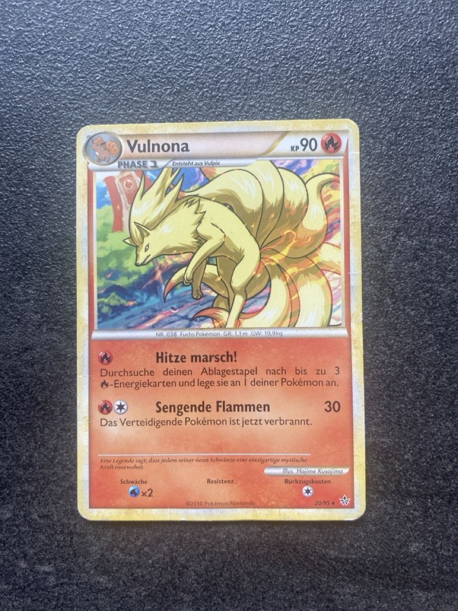 Pokémon Sammelbilder & Trading cards: Vulnona – Gebraucht aus Tägerig von oiluig83