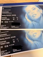 2 Tickets LEA  18.04. 2027 Hallenstadion