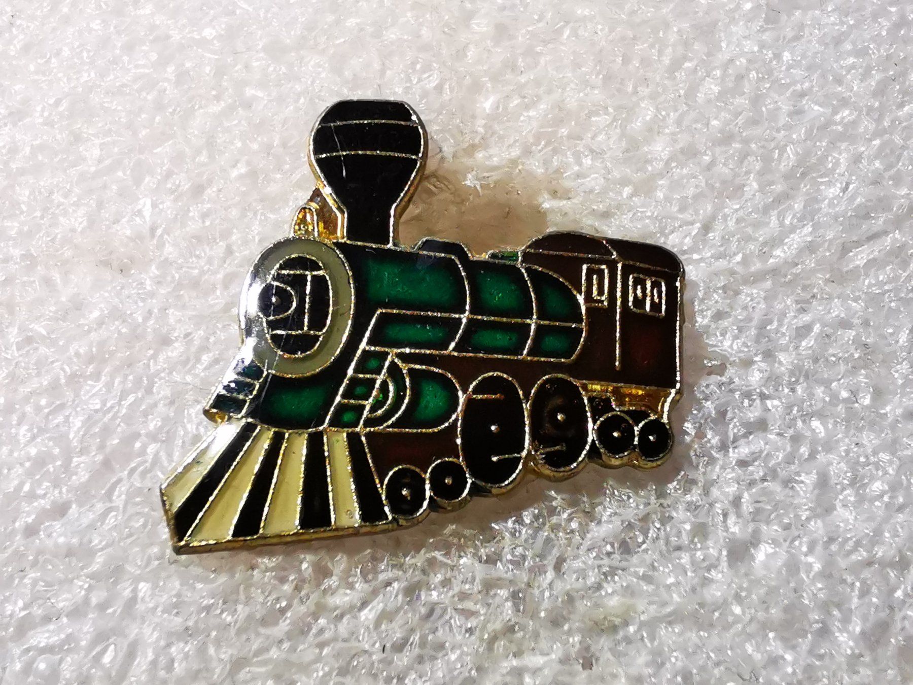 Placchette & Badge: Ansteckpin 82: Dampflokomotive – Usato da Oppligen venduto da Pin-Fall-Shop