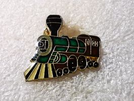 Ansteckpin 82: Dampflokomotive