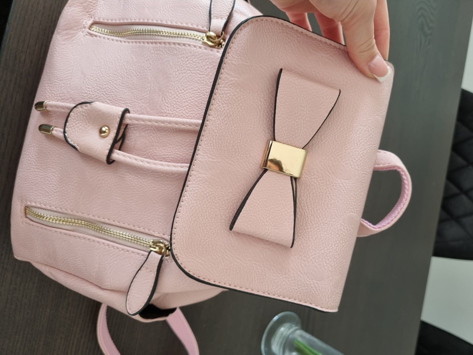 Rucksäcke: Neu Rucksack mit Schleife in Pink – Neu (gemäss Beschreibung) aus Bassersdorf von Sandy456 2