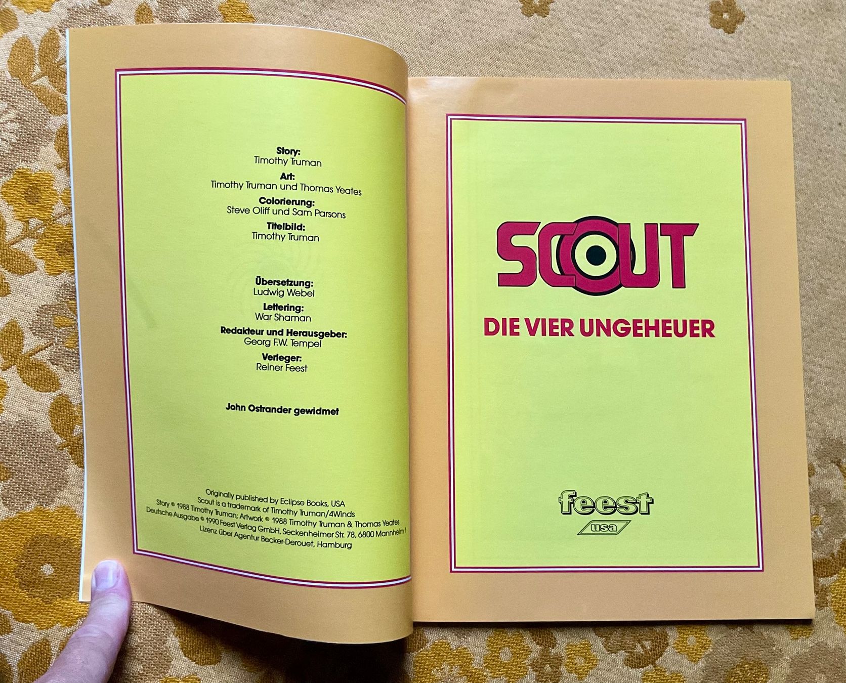 BD: Scout Band Nr 1 von 1990 – D'occasion à Endingen par nathan05 3