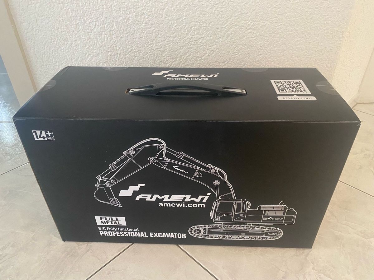 Amewi Modellismo RC: Amewi RC Bagger Vollmetall 1:14 – Usato da Schenkon venduto da fri_8yjg 9