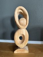 Holzskulptur, abstrakte Kunst, Handarbeit, Deko, Top!