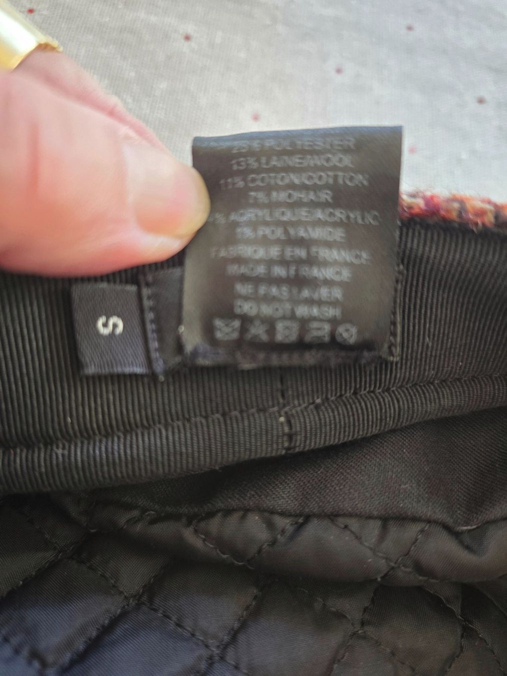 Chanel Copricapi, berretti & cappellini: Chanel Schirmmütze in Tweed – Usato da Bottmingen venduto da sandy_2 5