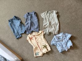 Sommer Babykleider Set, Grösse 62/68, Top Zustand!