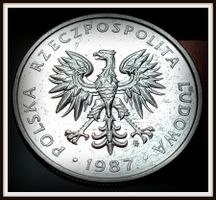 POLEN 50 GROSZY 1987