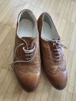 Leder Halbschuh cox