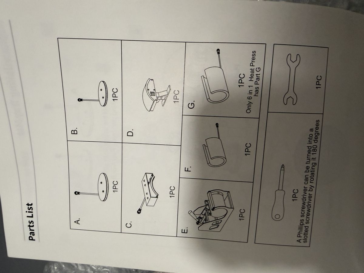 Tutte le macchine: Multifunktions Transferpresse Set mit Zubehör – Usato da Abtwil AG venduto da be5pc 5