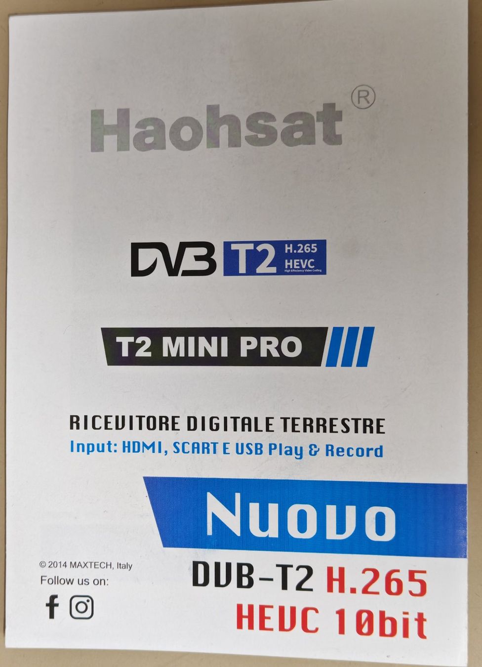 Ricevitori: DVB-T2  Digital Receiver – Nuovo (secondo la descrizione) da Volketswil venduto da Breiti37 3