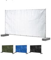 Bauzaun Sichtschutz PVC