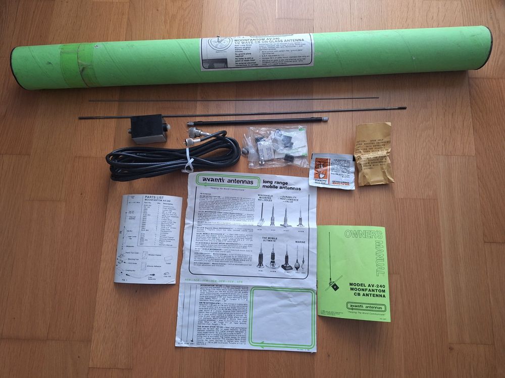 Funktechnik: Avanti Moonfantom AV-240 CB Antenne – Defekt aus Zürich von Lemon007